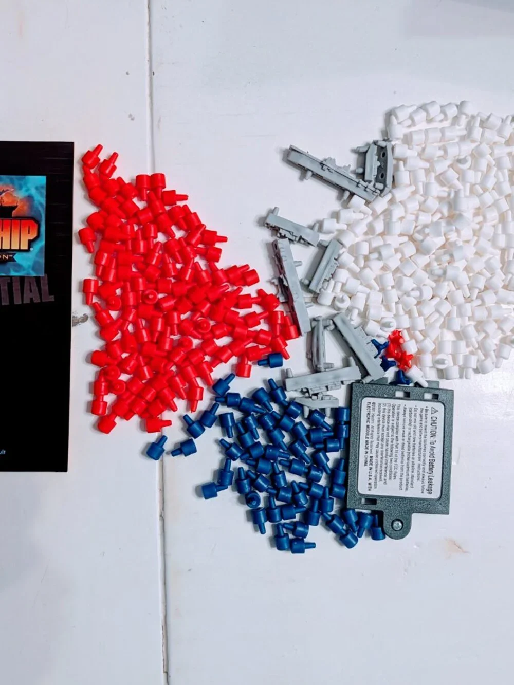 2000 Electronic Advanced Mission Battleship Game Complete Tested Works Hasbro MB